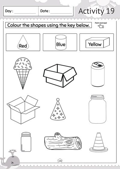 Preschool 2 Literacy 1 Activity 19