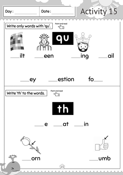 Preschool 2 Literacy 2 Activity 15