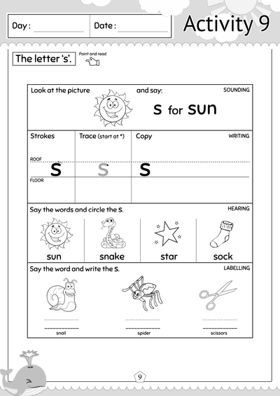 Pre-Nursery Literacy 1 Activity 09