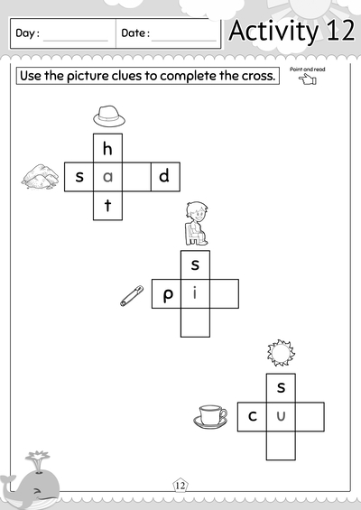 Pre-Nursery Literacy 1 Activity 12