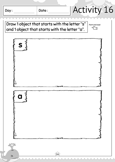 Pre-Nursery Literacy 1 Activity 16