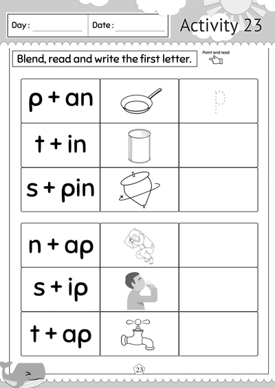 Pre-Nursery Literacy 2 Activity 23