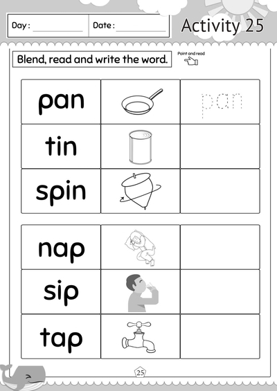 Pre-Nursery Literacy 2 Activity 25