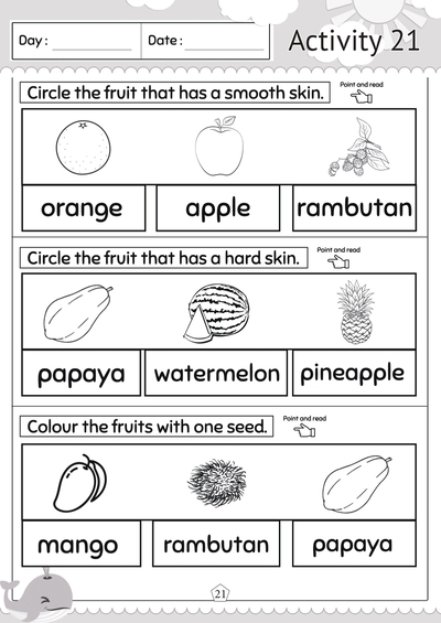 Nursery Literacy 1 Activity 21