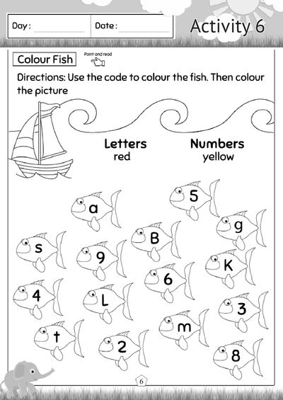 Preschool 1 Numeracy 1 Activity 06
