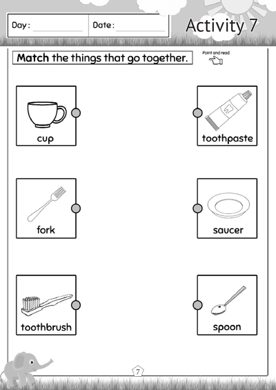 Preschool 1 Numeracy 1 Activity 07