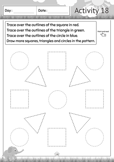 Preschool 2 Numeracy 1 Activity 18