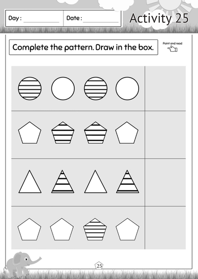 Preschool 2 Numeracy 1 Activity 25