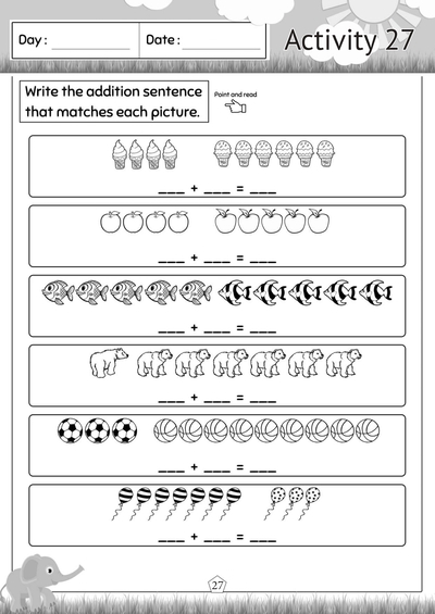 Preschool 2 Numeracy 2 Activity 27