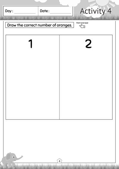 Pre-Nursery Numeracy 1 Activity 04