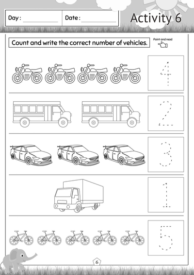Pre-Nursery Numeracy 2 Activity 06