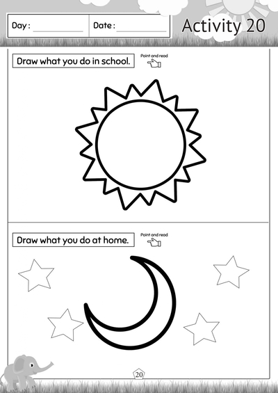 Pre-Nursery Numeracy 2 Activity 20
