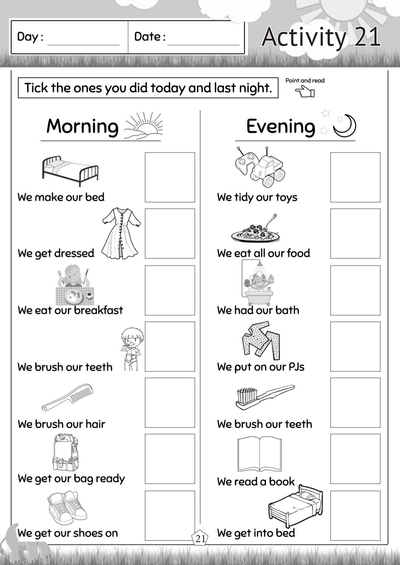 Pre-Nursery Numeracy 2 Activity 21