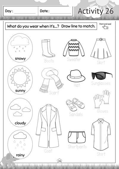 Pre-Nursery Numeracy 2 Activity 26