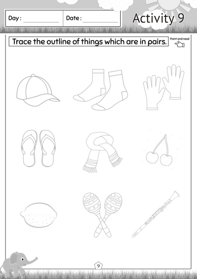 Nursery Numeracy 1 Activity 09