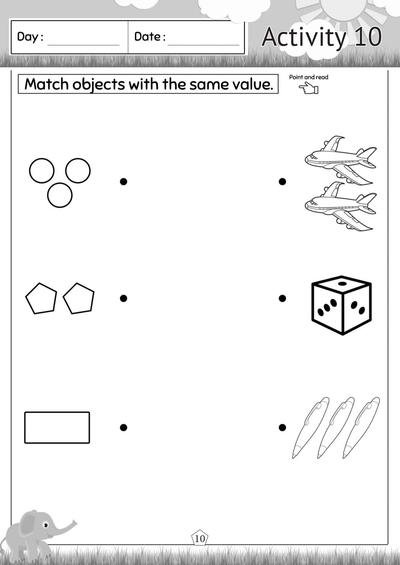 Nursery Numeracy 1 Activity 10