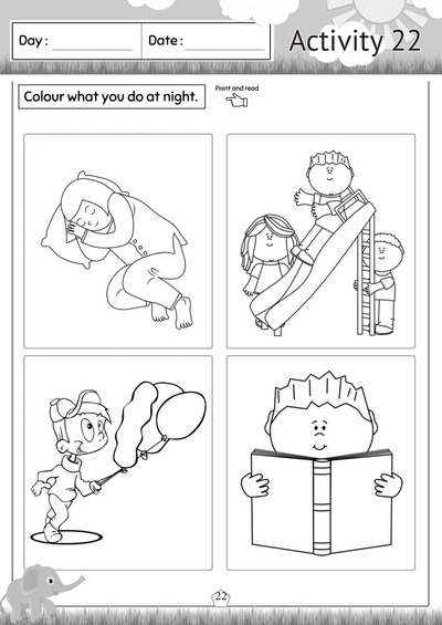 Nursery Numeracy 2 Activity 22