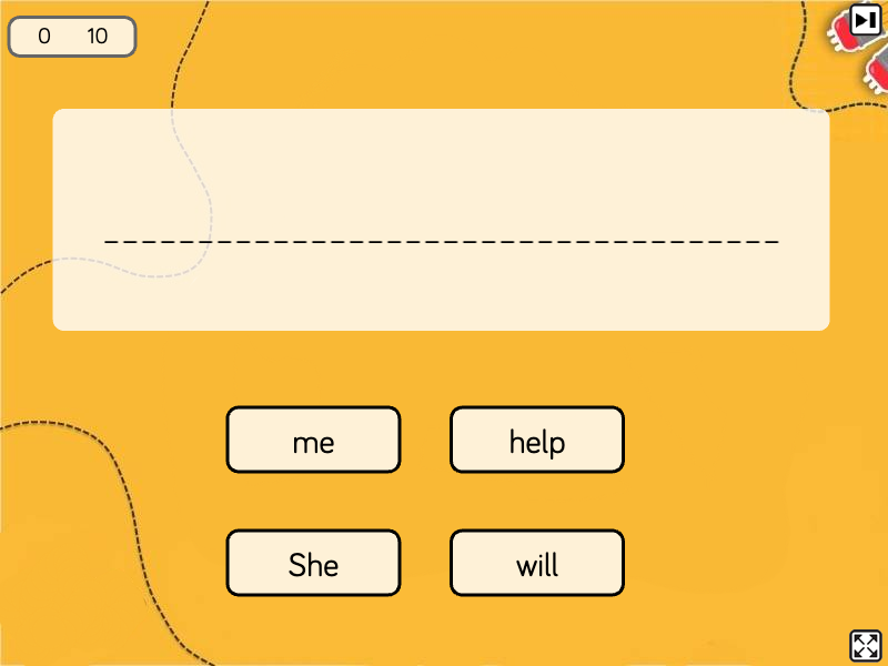 Rearrange Sentence 02