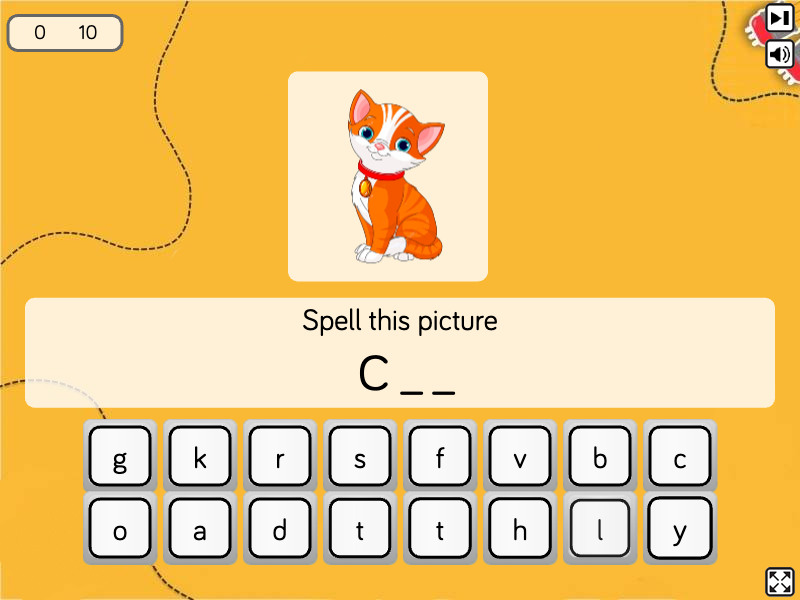 Spell with C