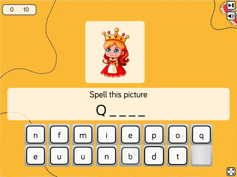 Spell with Q