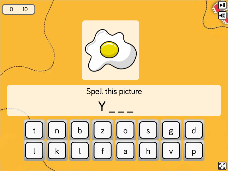 Spell with Y