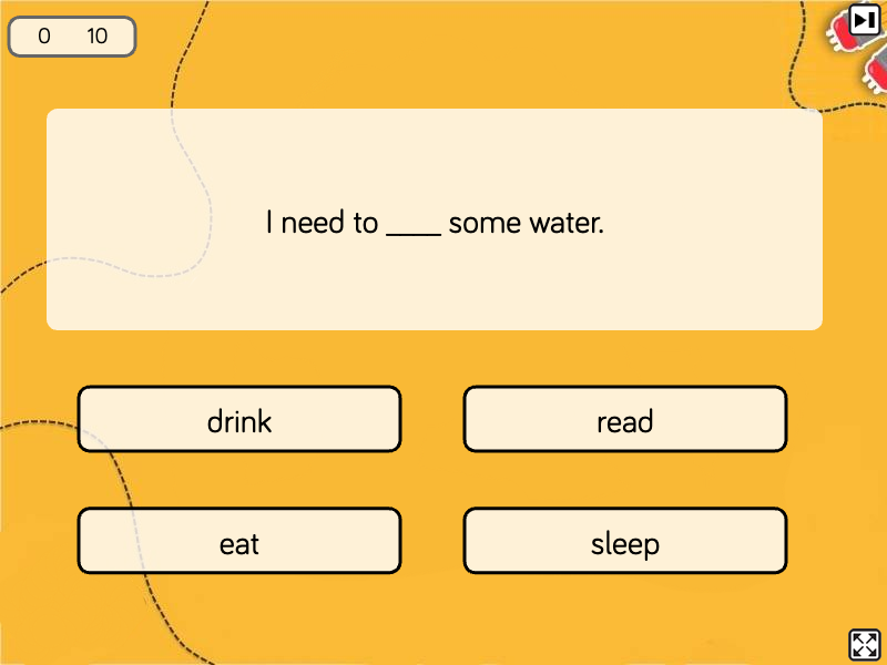 Verb : Sentence 01